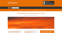 Desktop Screenshot of cloudhostedemail.com